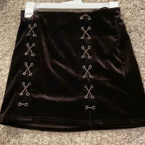 Brown Forever 21 skirt